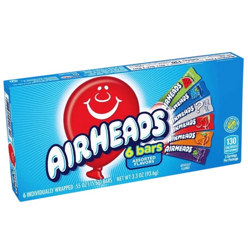 Airheads 6 Bar Theatre Box 93.6g