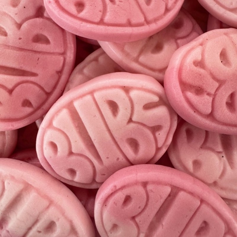 BUBS Wild Strawberry & Pomegranate Ovals