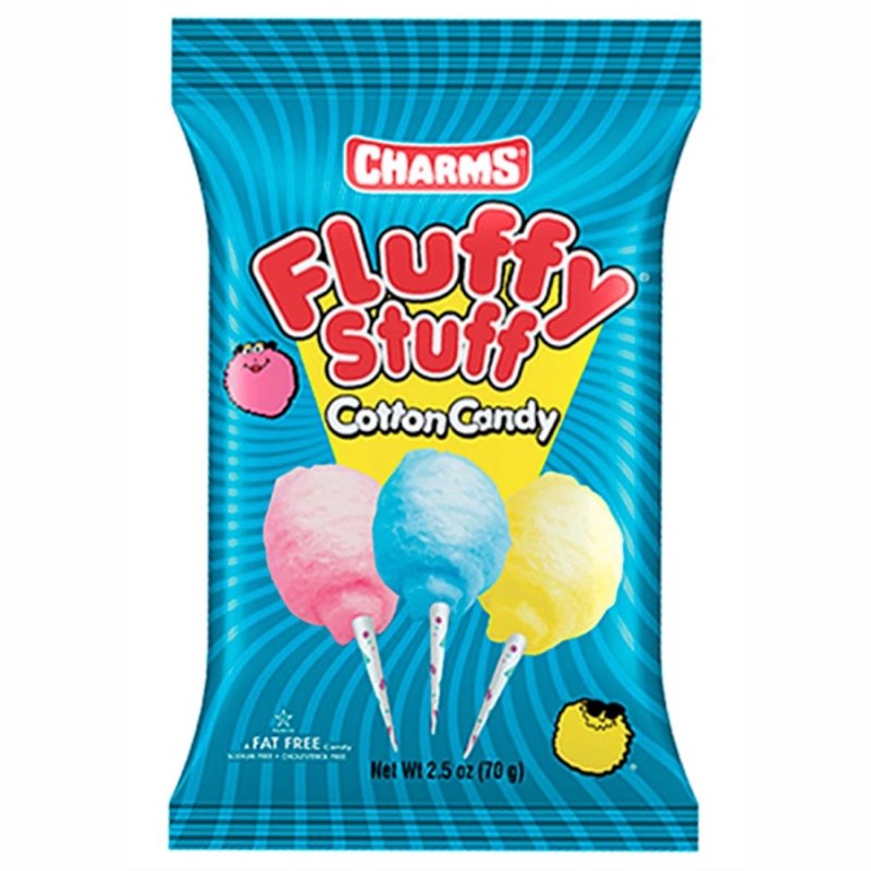 Charms Fluffy Stuff Cotton Candy 71g