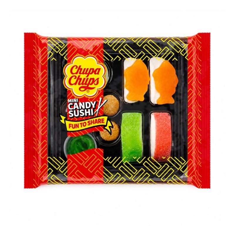 Chupa Chups Mini Candy Sushi Tray 100g