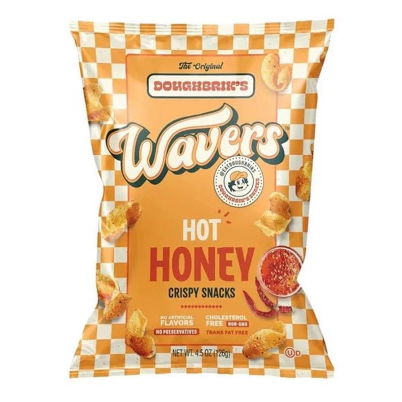 Doughbrik’s Hot Honey Wavers Crisps 126g