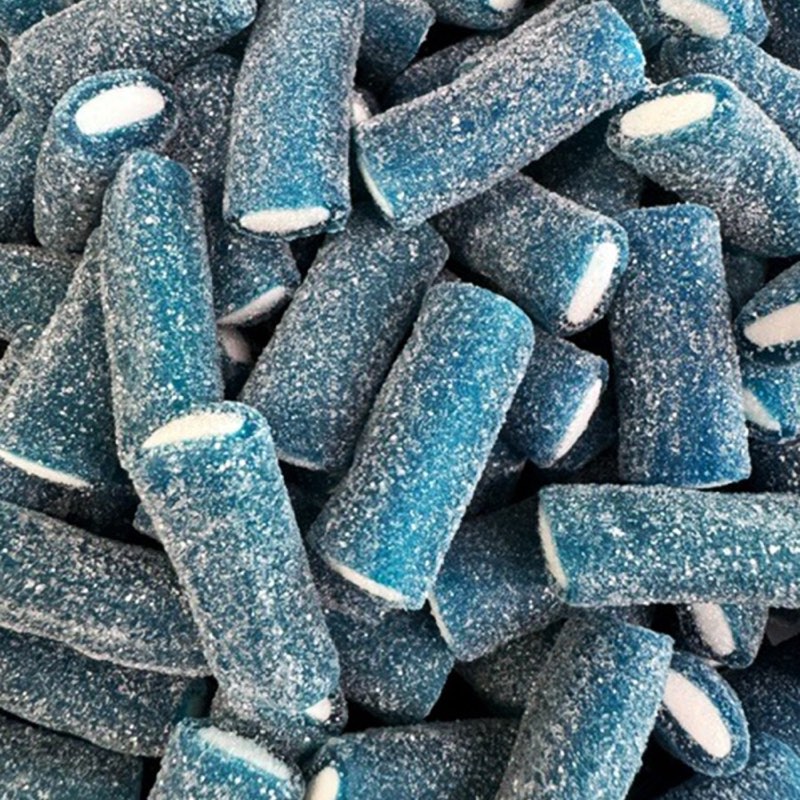 Fizzy Blue Raspberry Bites