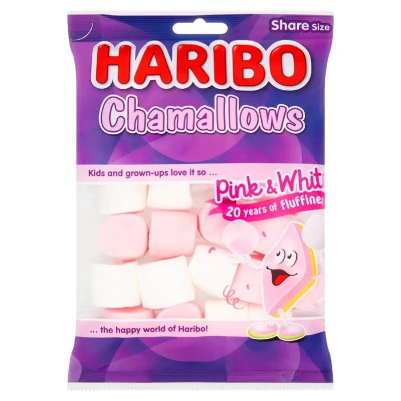 Haribo Chamallows Pink & White 140g