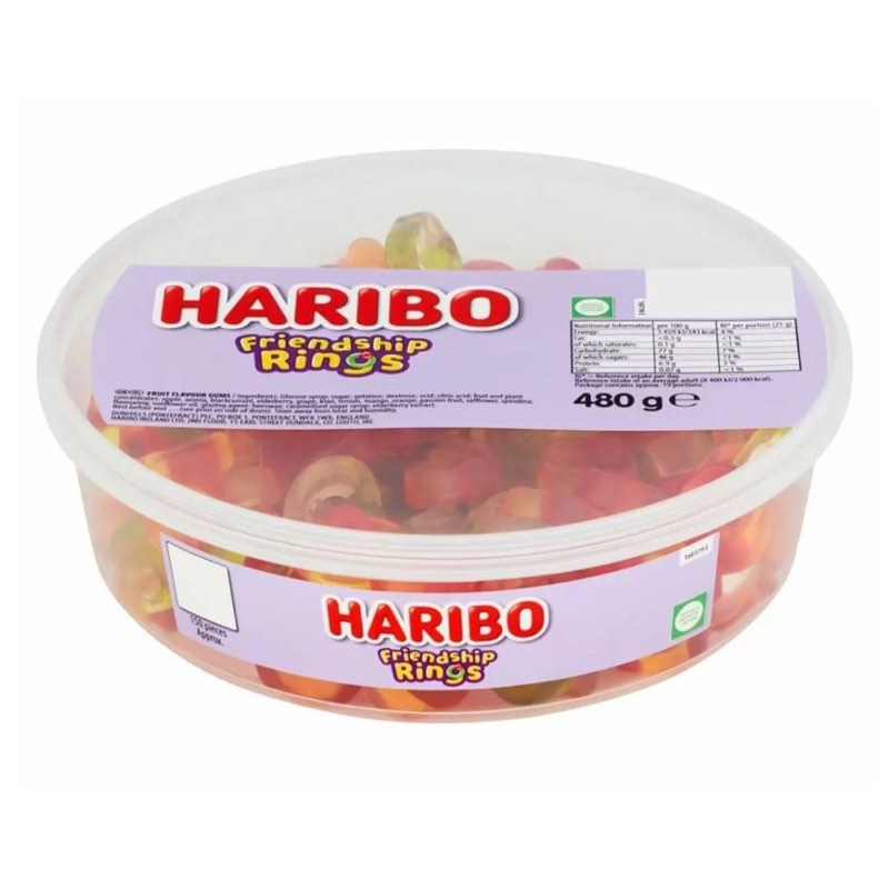 Haribo Friendship Rings 480g