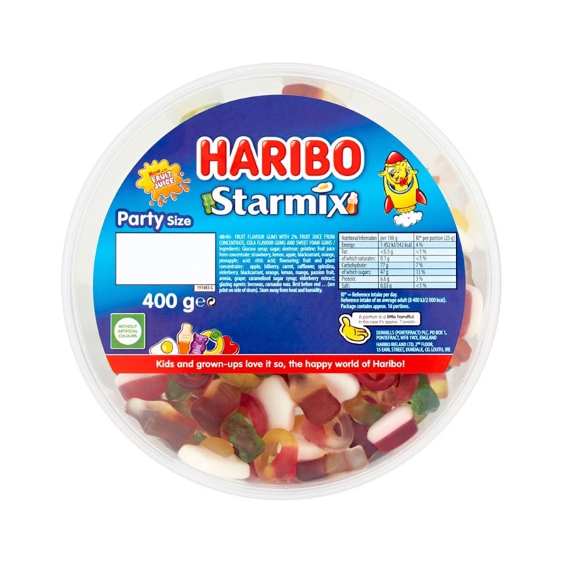 Haribo Starmix Sweet Tub