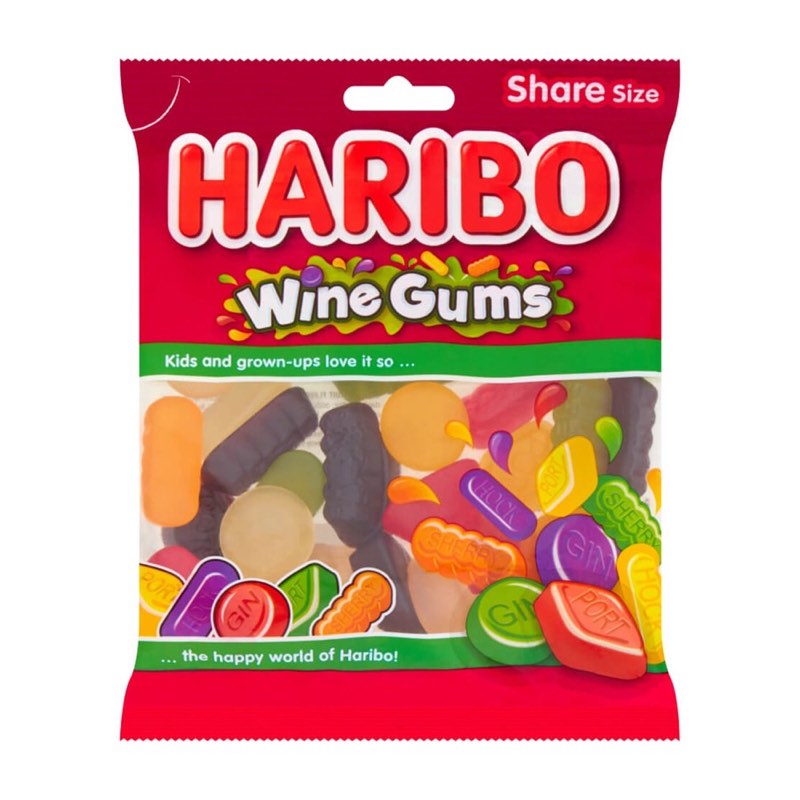 Haribo Wine Gums 160g