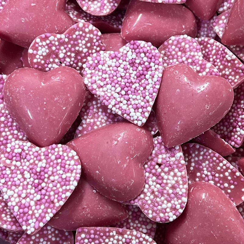 Kingsway Pink Chocolate Hearts