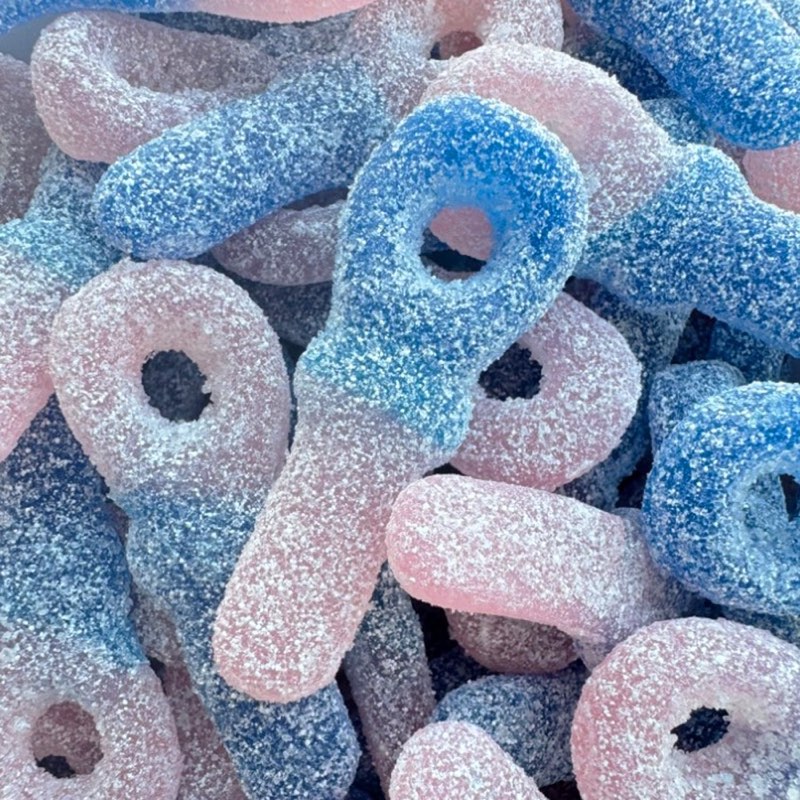 Kingsway Vegan Fizzy Bubblegum Tongue Painting Dummies