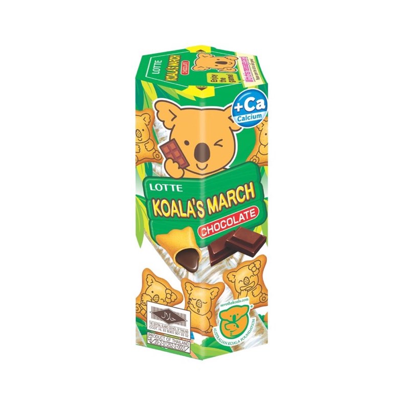Lotte Koala's March Chocolate Biscuits 37g