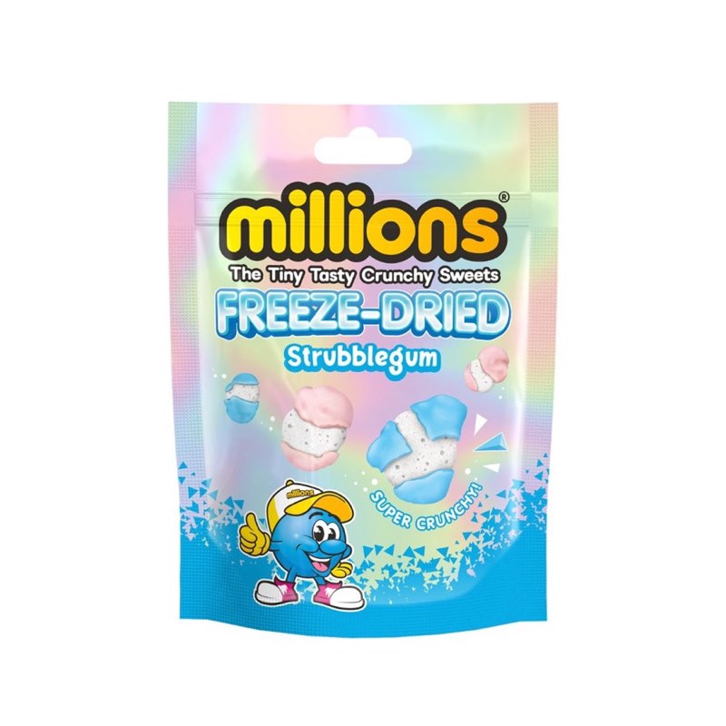 Millions Freeze-Dried Strubblegum Pouch 50g