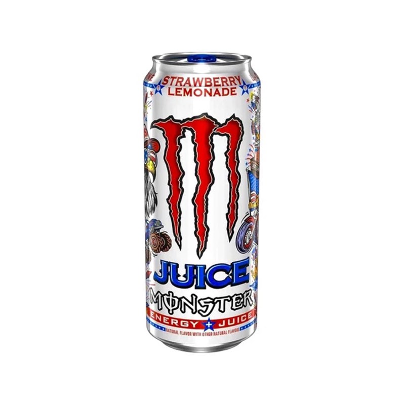 Monster Strawberry Lemonade 473ML