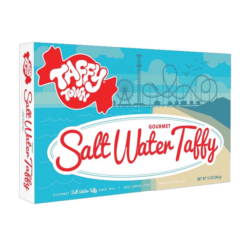 Taffy Town Gift Box Salt Water Taffy Boardwalk 340g