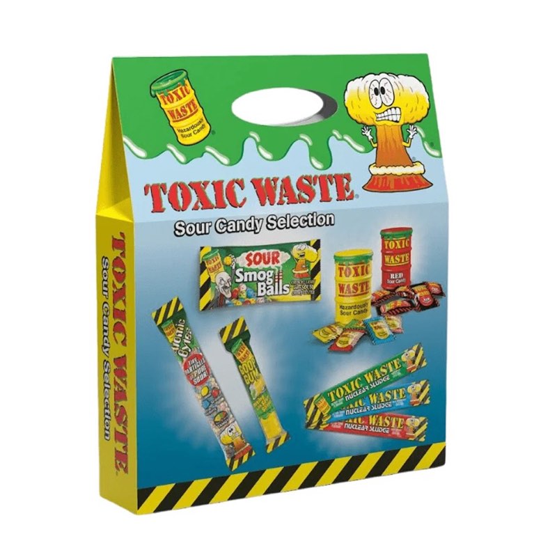 Toxic Waste Christmas Selection Pack Carry Gift Box 295g