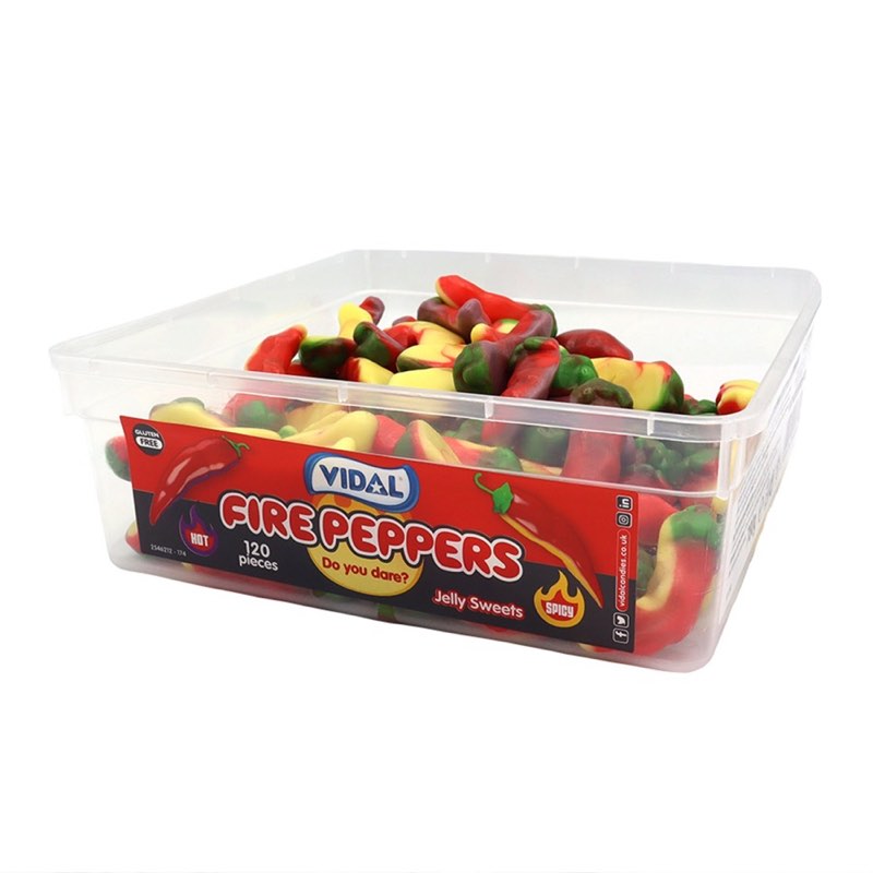 Vidal Fire Peppers Tub 780g