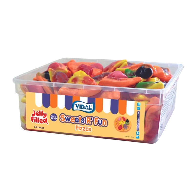 Vidal Jelly Filled Pizza Slices