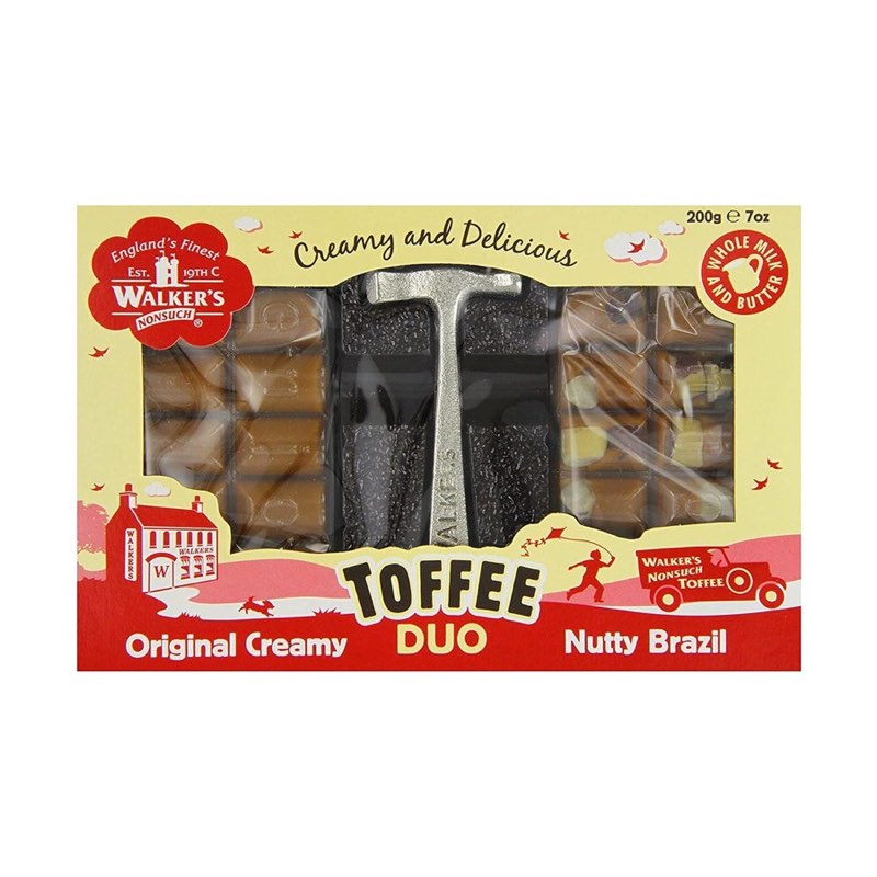 Walker's Nonsuch Toffee Duo Hammer Pack 200g