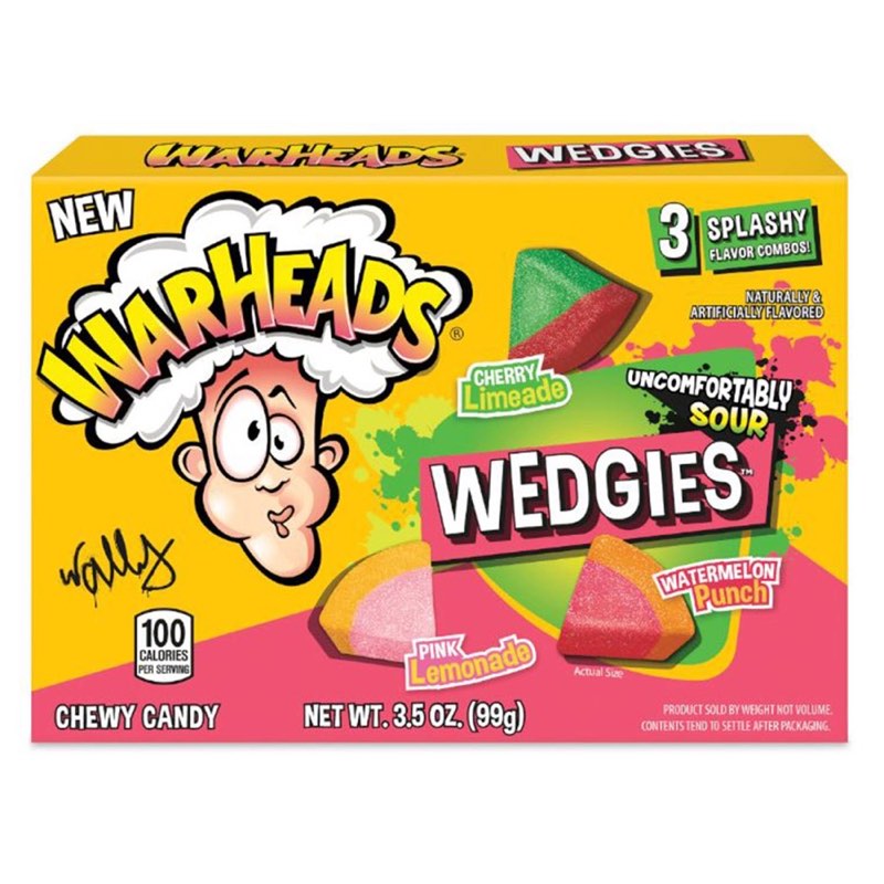 Warheads Wedgies Theatre Box (99g)